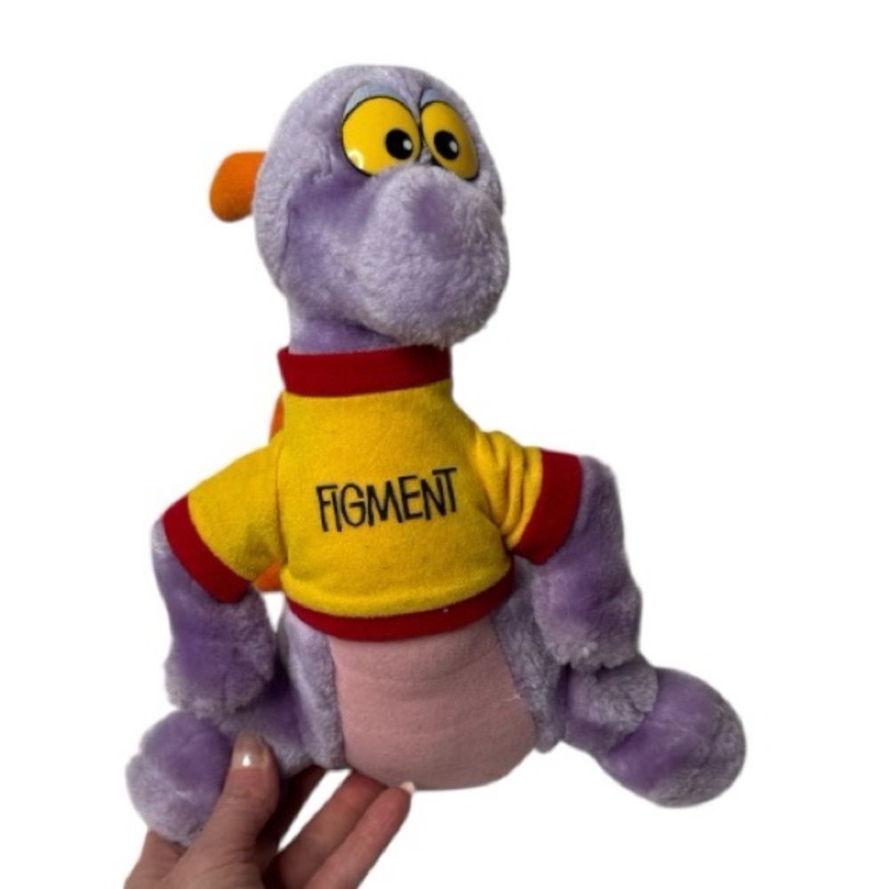 Disney Vintage 1980’s Figment Dragon Plush Toy.